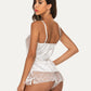 Lace Cami and Shorts Satin Sets