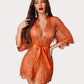 Lace Kimono Mesh Robe