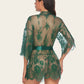 Lace Kimono Mesh Robe