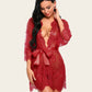 Lace Kimono Mesh Robe