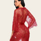 Lace Kimono Mesh Robe