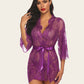 Lace Kimono Mesh Robe