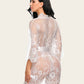 Lace Kimono Mesh Robe