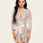 Lace Kimono Mesh Robe