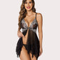 Lace Front Closure Night Dress