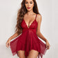 Lace Front Closure Night Dress