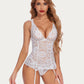 Lace Corsets with Garter Mini Teddy