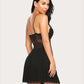 Lace Modal V-Neck Full Slip Sleep Dress