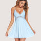 Lace Modal V-Neck Full Slip Sleep Dress