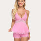 Lace Floral Pajamas Lounge Sets