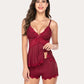 Lace Floral Pajamas Lounge Sets