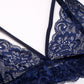 3 Piece Sets Lace Bralette, Skirt with Panty