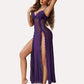 Lace Mesh Side Split Nightgowns
