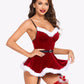 Santa Babydoll Velvet with Corset