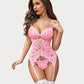 Lace Lingerie Sets with Garter Belts