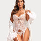 Lace Lingerie Sets with Garter Belts