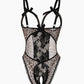Christmas Lace Mini Bodysuit