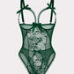 Crotchless Lace Mini Bodysuit