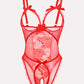 Christmas Lace Mini Bodysuit