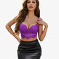 Lace Bustier Corset V Neck Cami Top