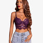 Lace Bustier Corset V Neck Cami Top