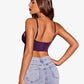 Lace Bustier Corset V Neck Cami Top