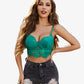 Lace Bustier Corset V Neck Cami Top