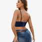 Lace Bustier Corset V Neck Cami Top
