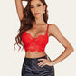 Lace Bustier Corset V Neck Cami Top