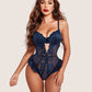 Lace Garter Lingerie Set Teddy