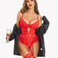 Lace Garter Lingerie Set Teddy