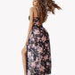 Lace Mesh Side Split Nightgowns