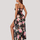 Lace Mesh Side Split Nightgowns