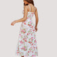 Lace Mesh Side Split Nightgowns