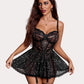 Lace Mesh Boudoir Nighty Sets