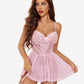Lace Mesh Boudoir Nighty Sets