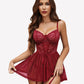 Lace Mesh Boudoir Nighty Sets