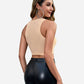 Fishnet Top Cut Out Crop Tank Top