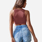 Fishnet Top Cut Out Crop Tank Top