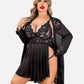 Plus Size Sleepwear Exotic Lace Lingerie Sets