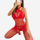 Fishnet Stockings Jumpsuit