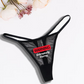 Low Rise T-back Mesh Panties