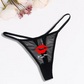 Low Rise T-back Mesh Panties