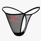 Low Rise T-back Mesh Panties
