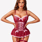 Lace Bodysuit V Neck Lingerie Sets
