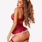 Lace Bodysuit V Neck Lingerie Sets