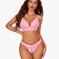 Floral Lace Bra and Panty Sets