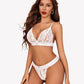 Floral Lace Bra and Panty Sets