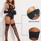 Lace Trim Tights Stockings