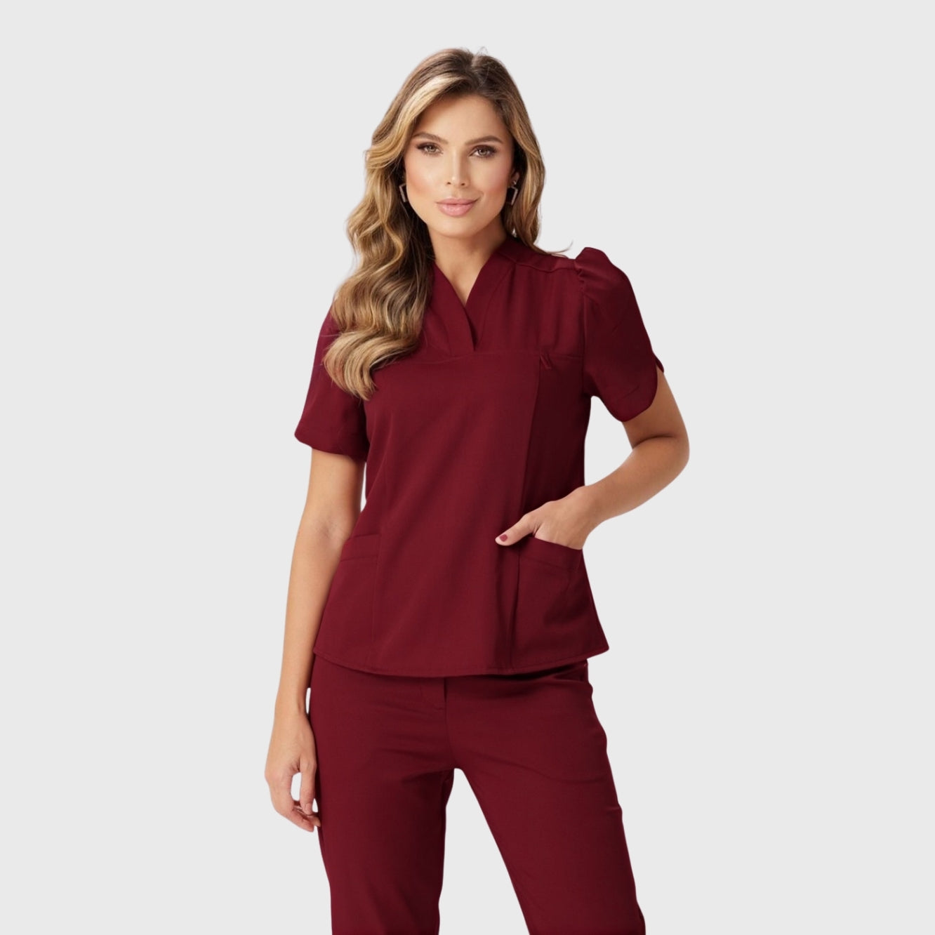 Lena Scrub Top